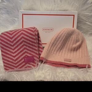 Coach Women's Pink Scarf-wraps